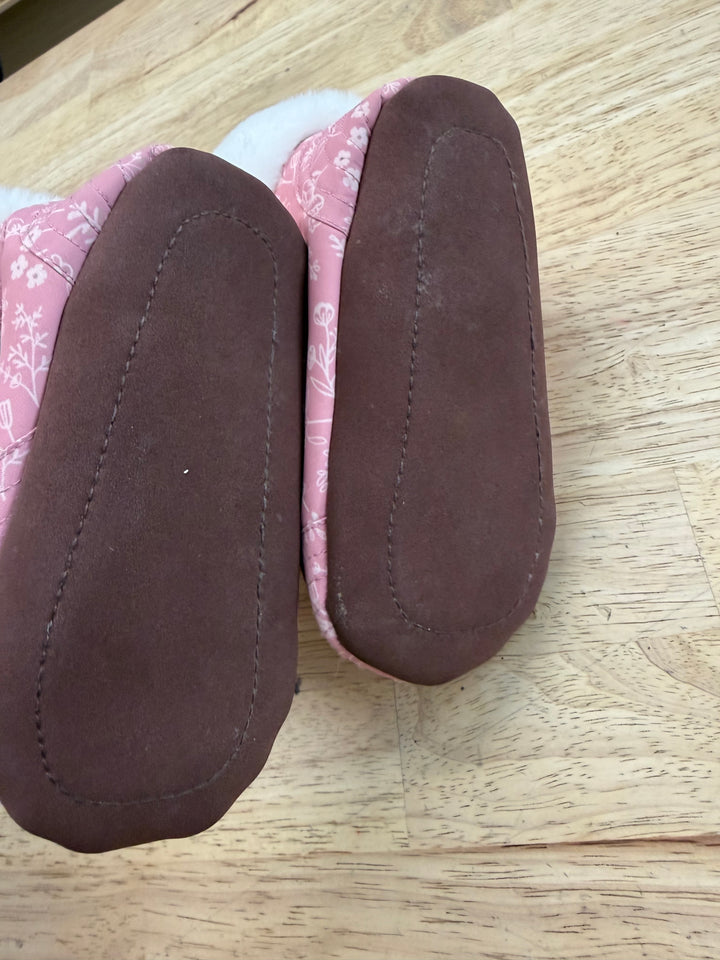 Jan & Jul Pink Prairie Cozy Winter Booties – 18–24M (EU 22) | Like New