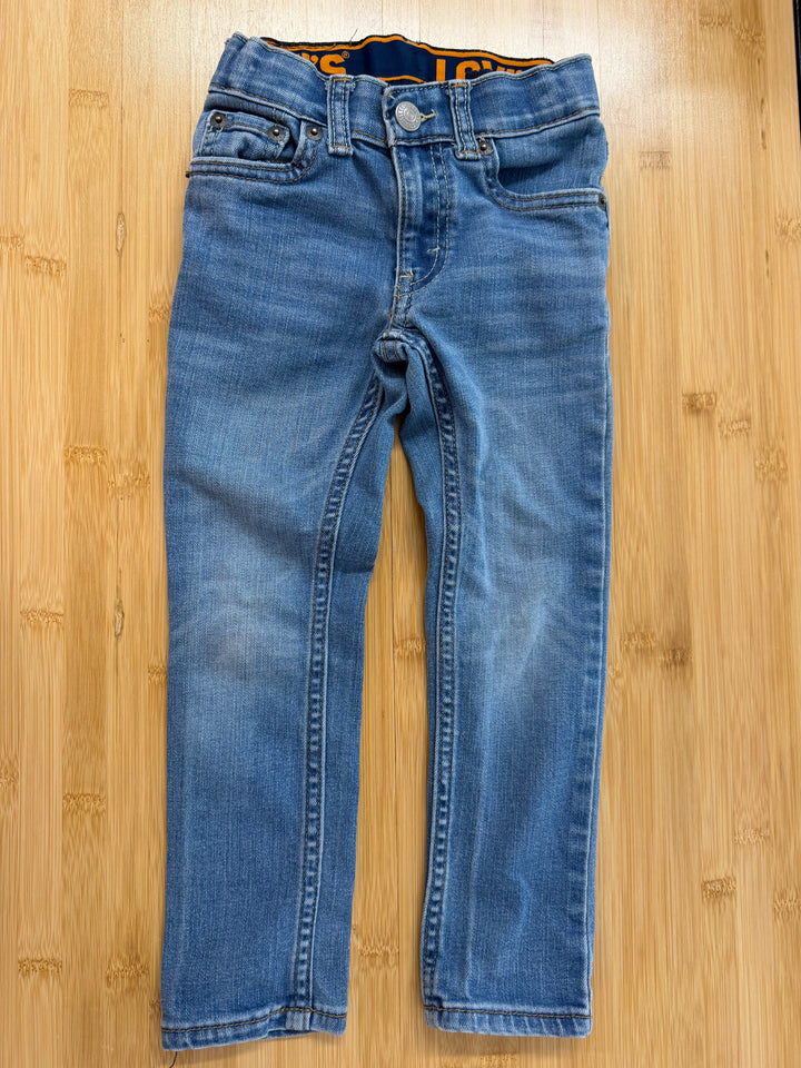 Levi's 510 Slim Jeans – 4 | Light Wash Adjustable Elastic Inside Waist