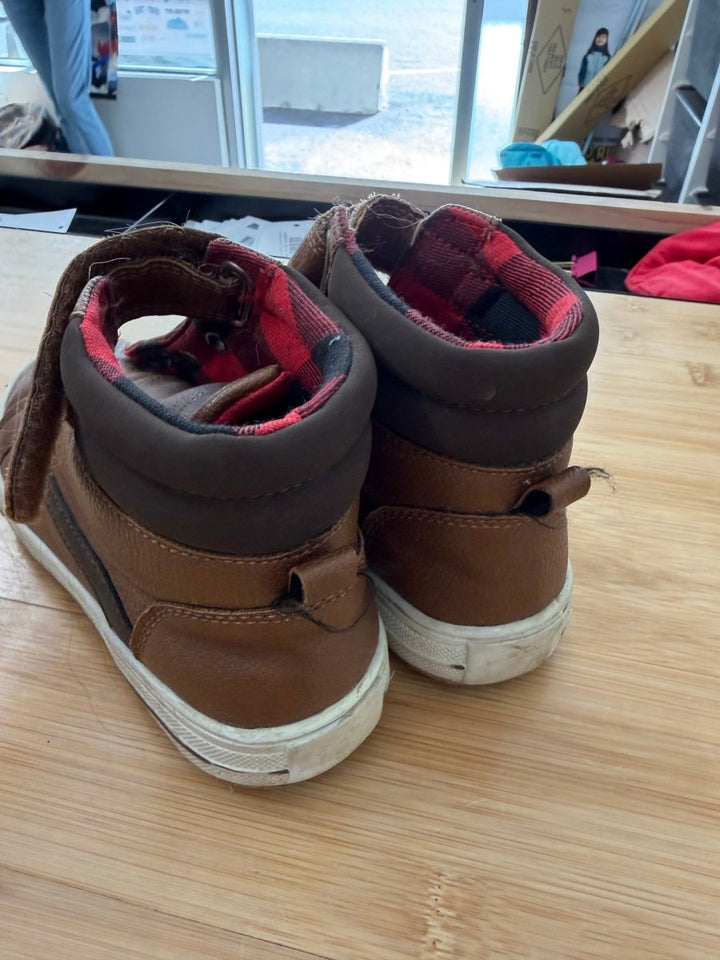 Chestnut Velcro Ankle Boot – 12 | AS-IS - Nest and Sprout-Consignment