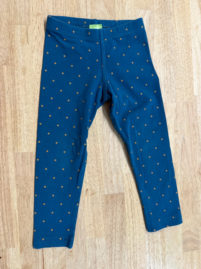 Peekaboo Beans Leggings – 2 | Blue Gold Spot