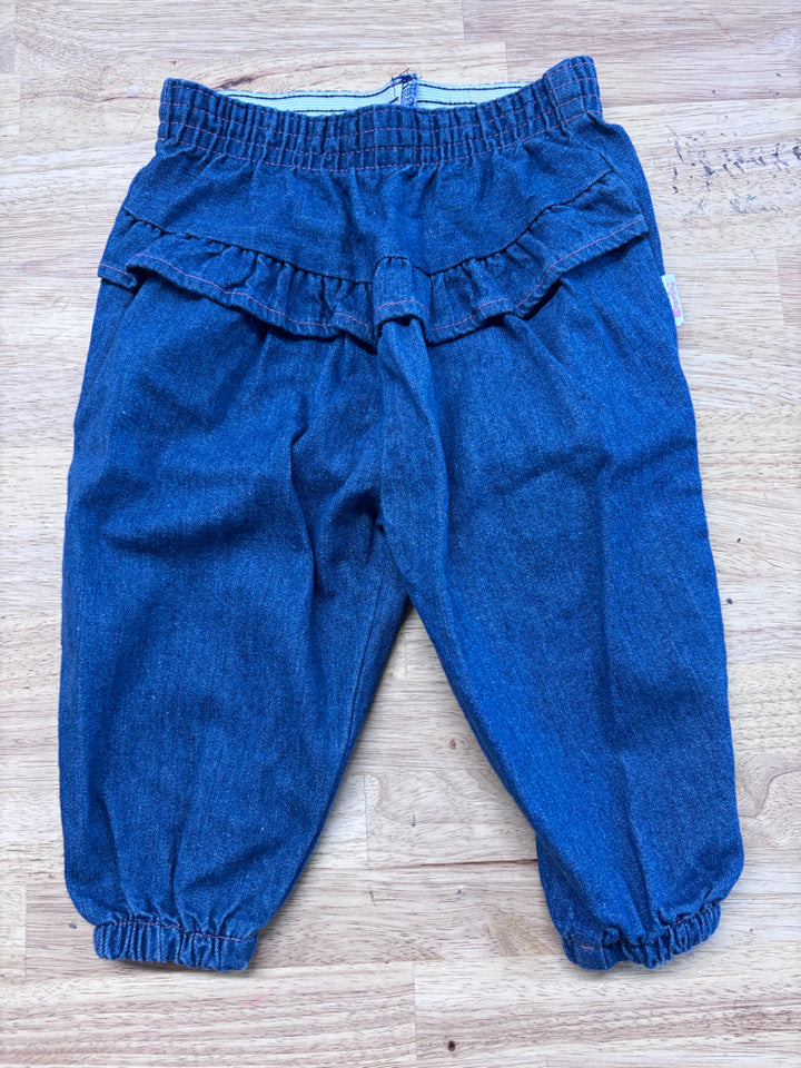 Kuzzins 12M Elastic Waist Denim Pants