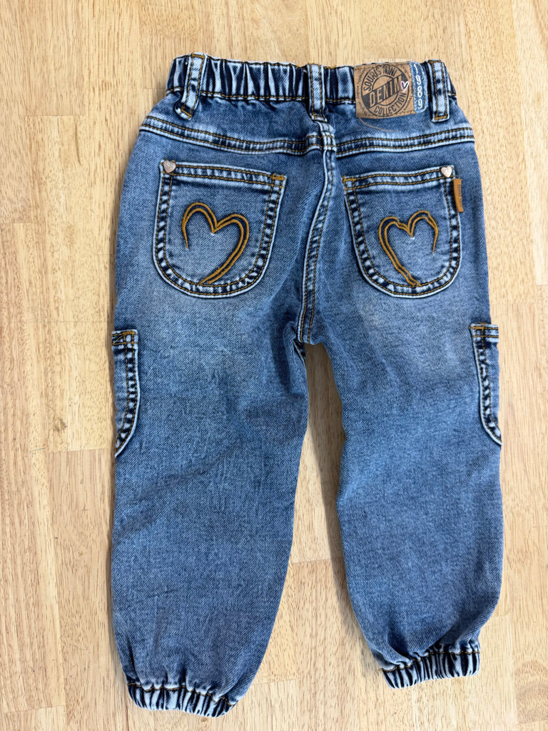 Souris Mini Jean – 18-24M | Elastic Waist with Pockets