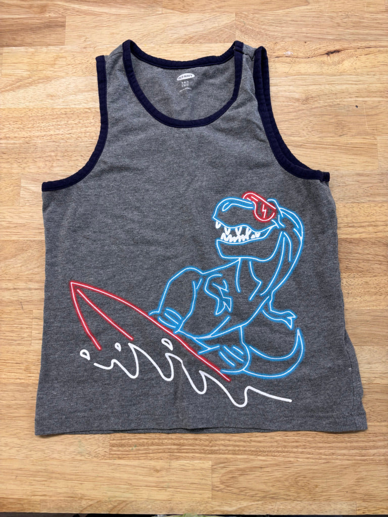 Old Navy Dinosaur Tank – Size 6-7Y