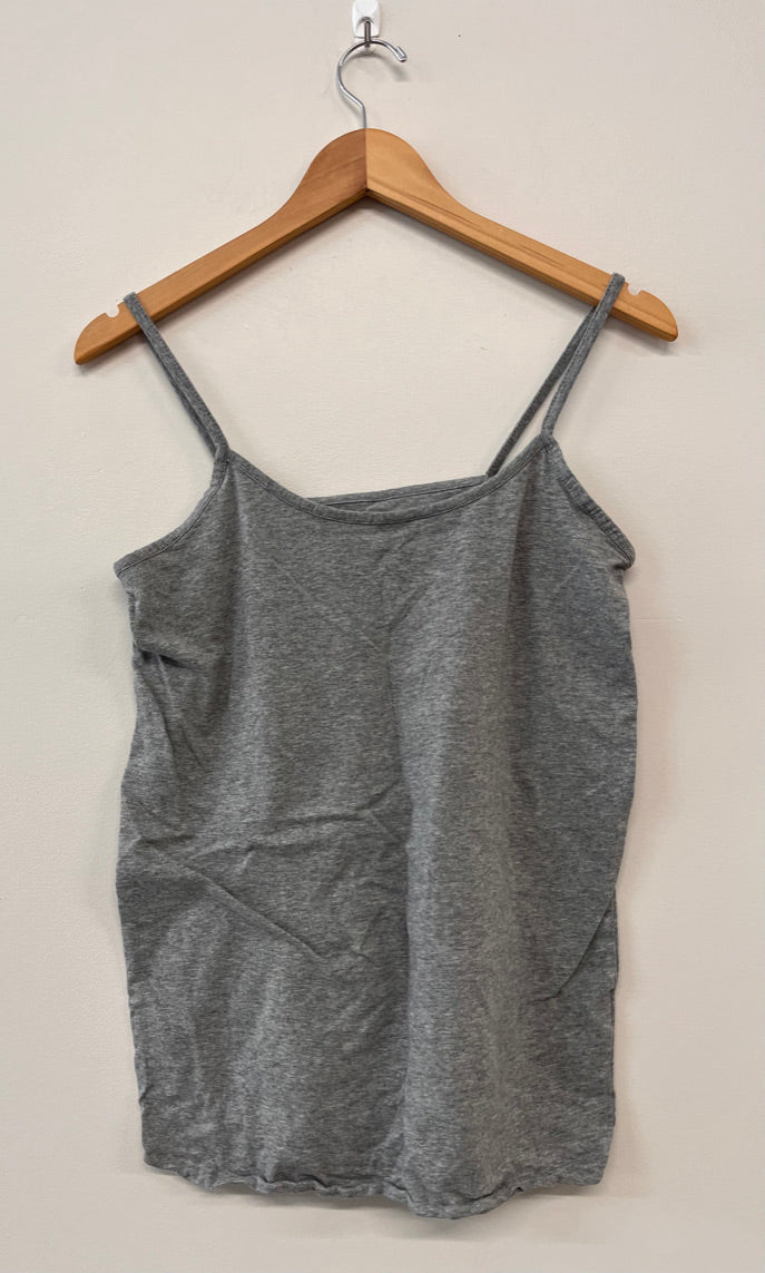 Motherhood Maternity Size M Grey Tank Top (No Bra)