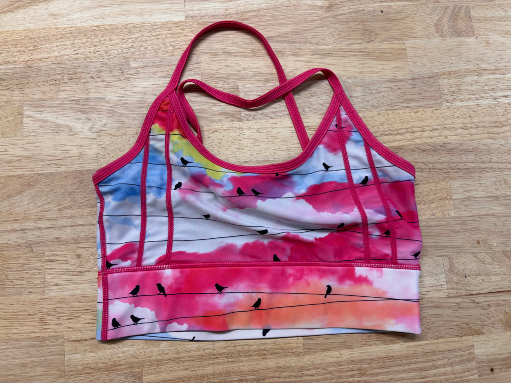 Triple Flip Sports Bra – Size ? (Est. 6–8Y)