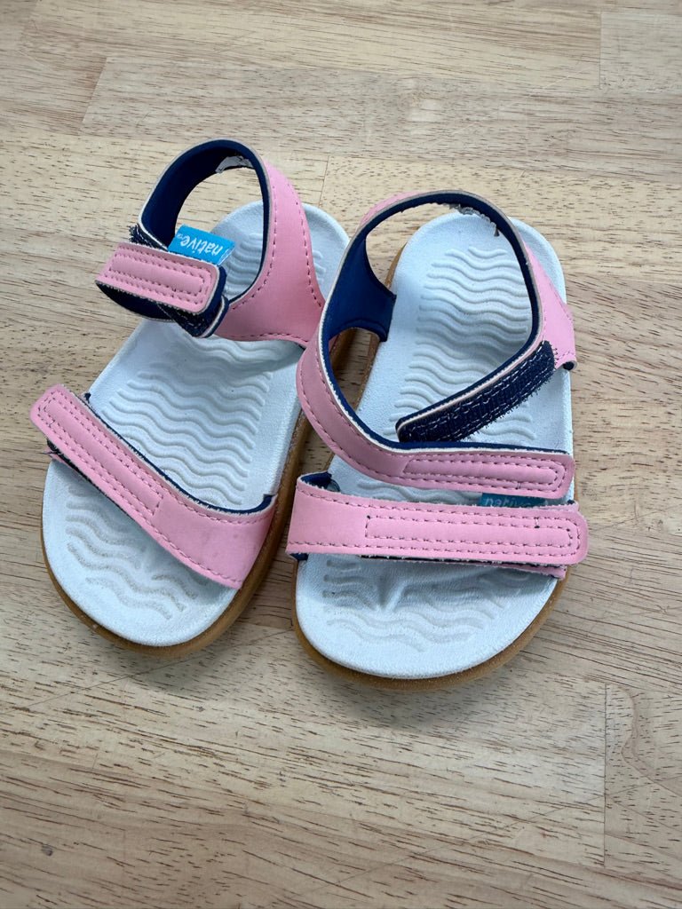 Native Shoes Sandals – C5 | Pink Strap - Nest and Sprout - Consignment