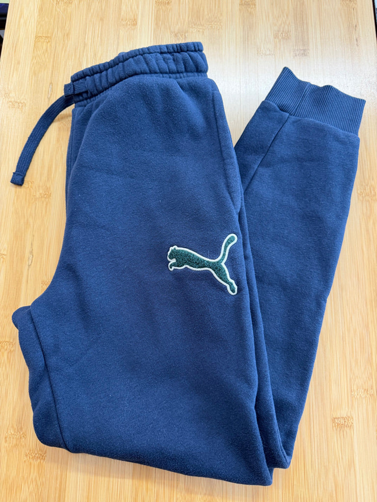 Puma Joggers – XL (14/16) | Blue Green Embroidered Patch