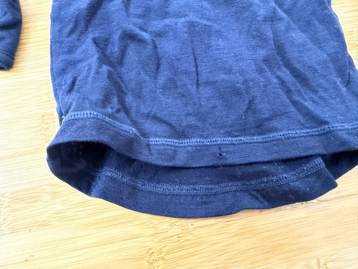 Iksplor Merino Long Sleeve Top – 12–24M | Small Hole at Hemline