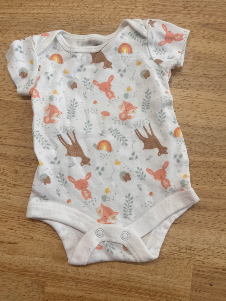 George Bodysuit – NB Forest Animal Print