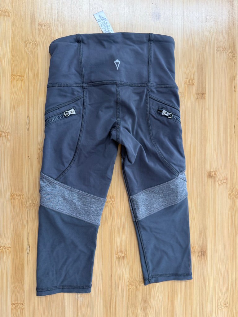 Ivivva Crop Leggings – 6 | Grey - Nest and Sprout-Consignment