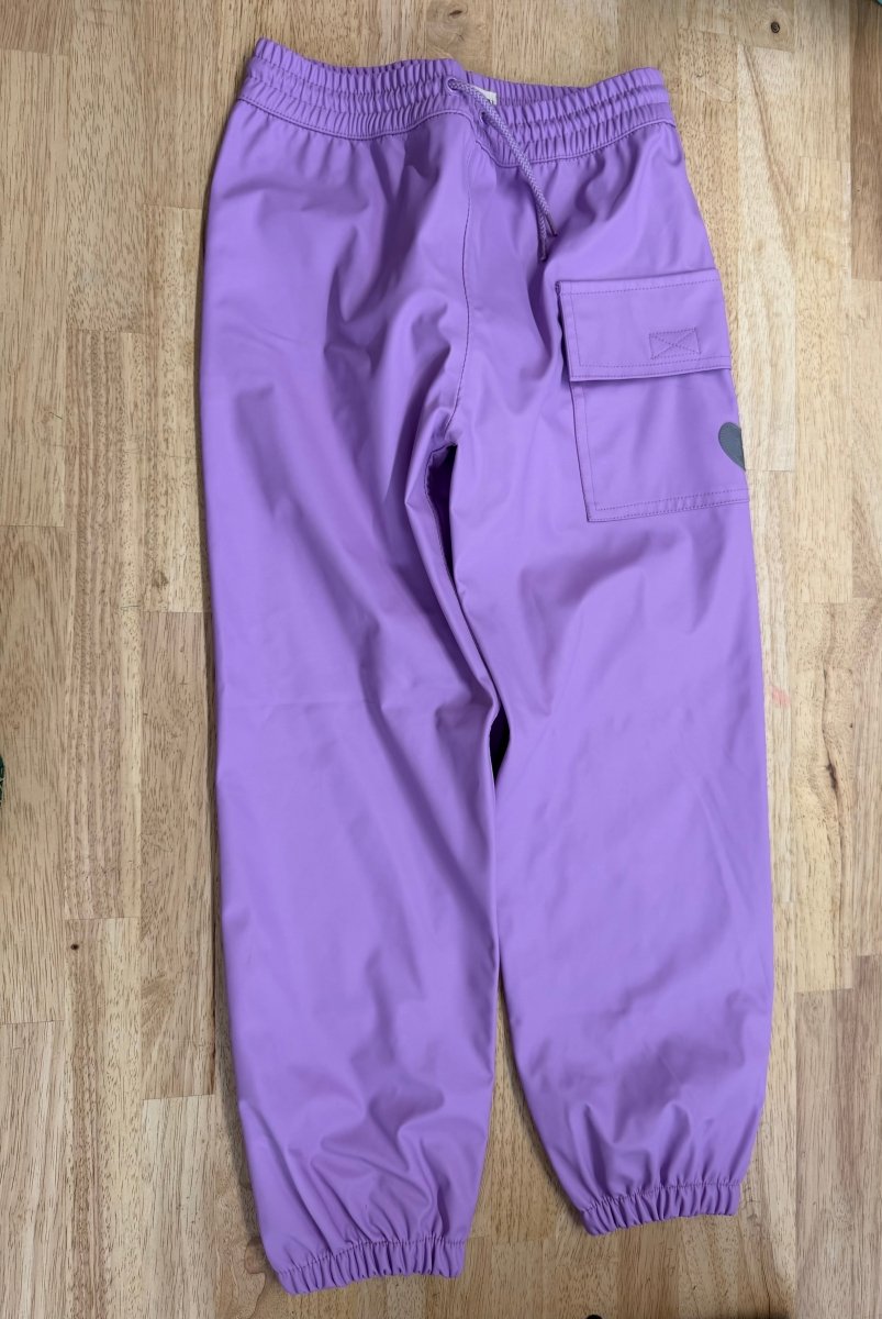 Hatley Purple One-Piece Rain Pant – 6 | Excellent - Nest and Sprout-Consignment