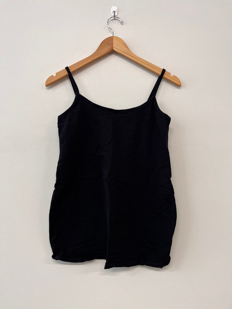 Motherhood Maternity Size M Black Tank Top (No Bra)