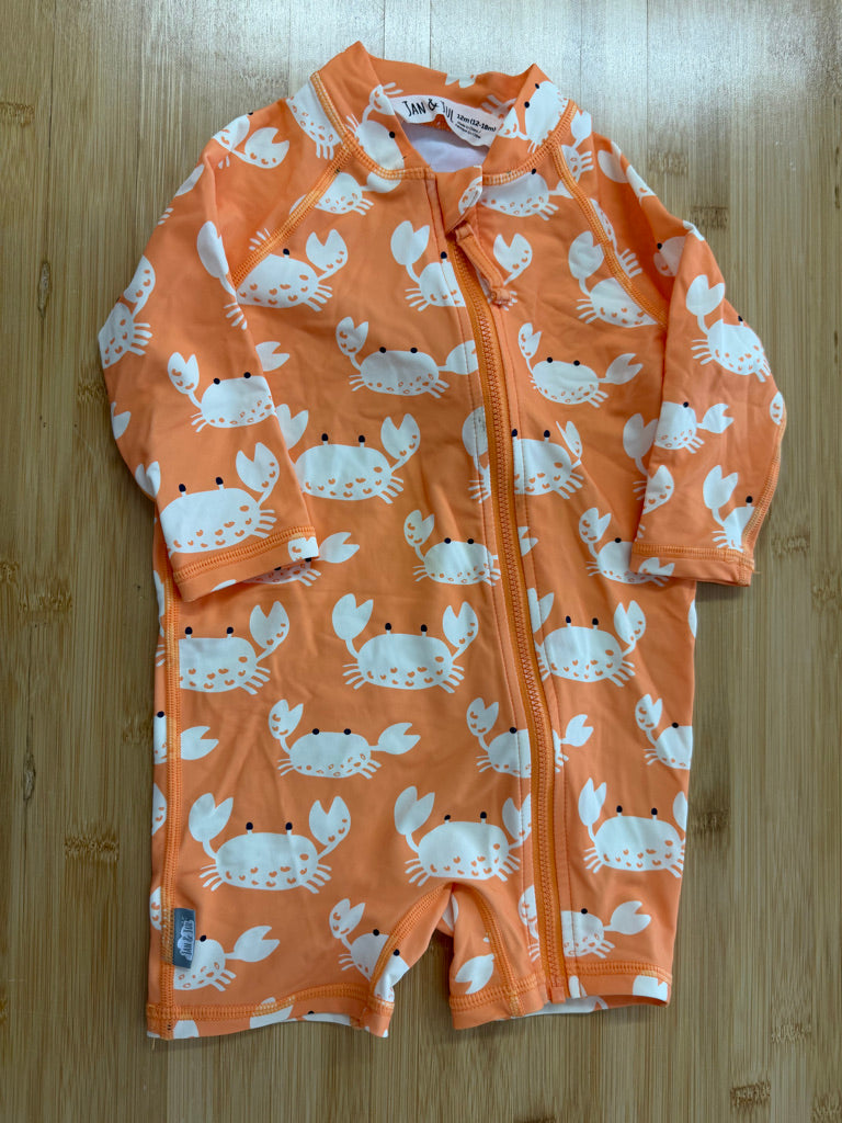 Jan & Jul Crabby Short Swim Jumper – 12–18M