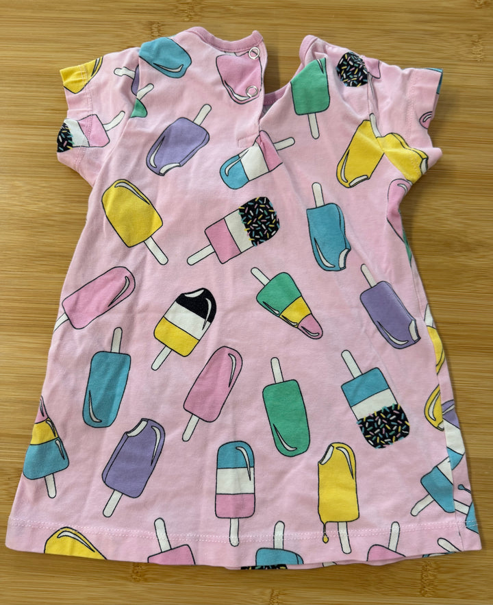 Villervalla Dress – 74 (6–9M) | Pink Popsicle | Play
