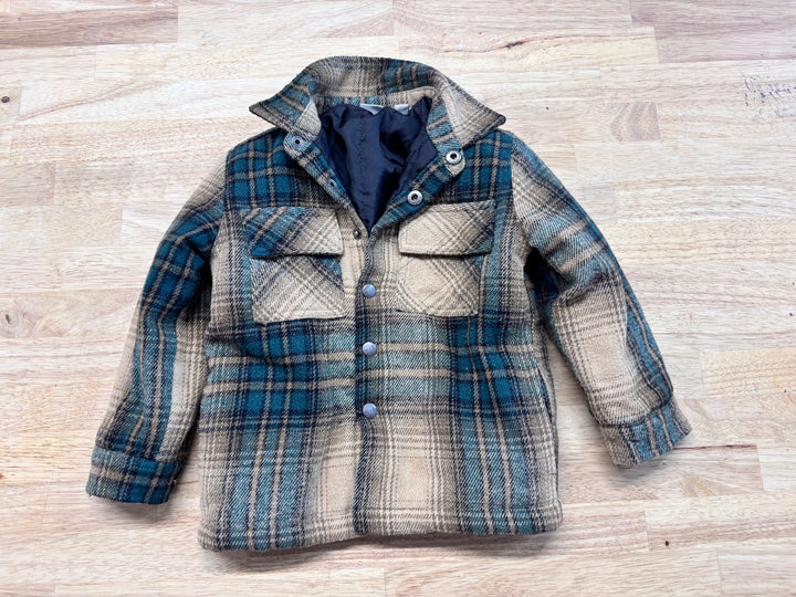Mid Flannel Snap Jacket 18–24M