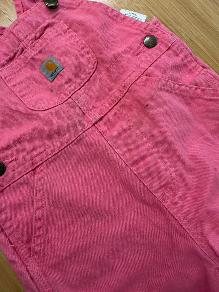 Carhartt Pink Denim Overalls – 12M | 100% Cotton | Play