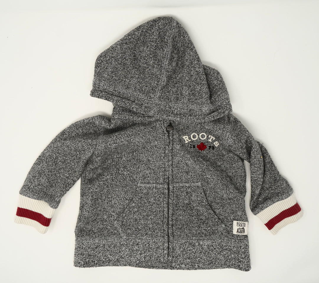 Roots Sweater 3-6 Months, Original Full Zip