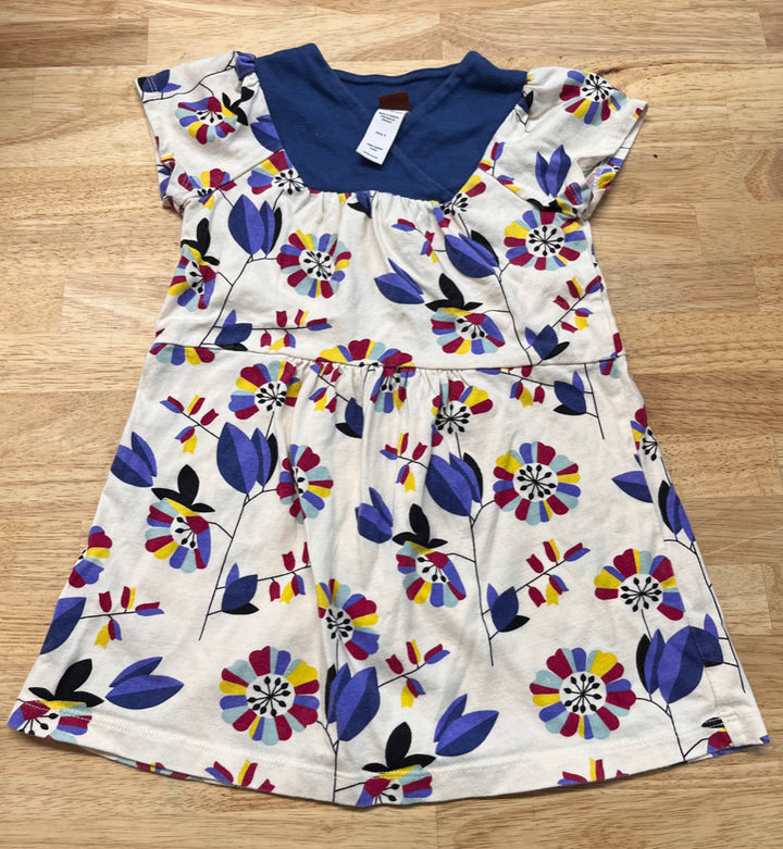 Tea Collection 3 – Cream Floral Dress