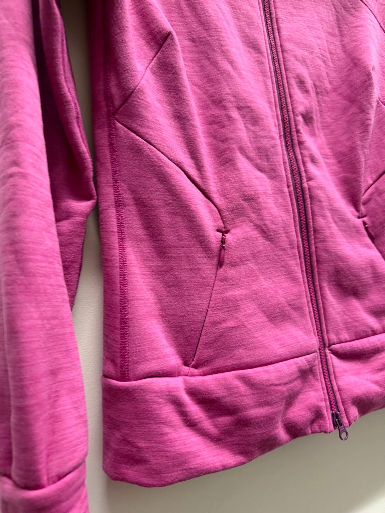 Westcomb Drift Hoodie – Adult XS | Fuchsia Zip-Up Made in Canada - Nest and Sprout-Consignment