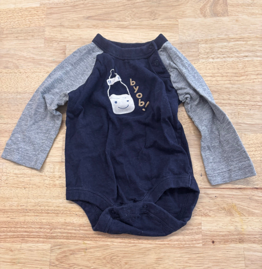 Gap 3-6M BYOB Bodysuit