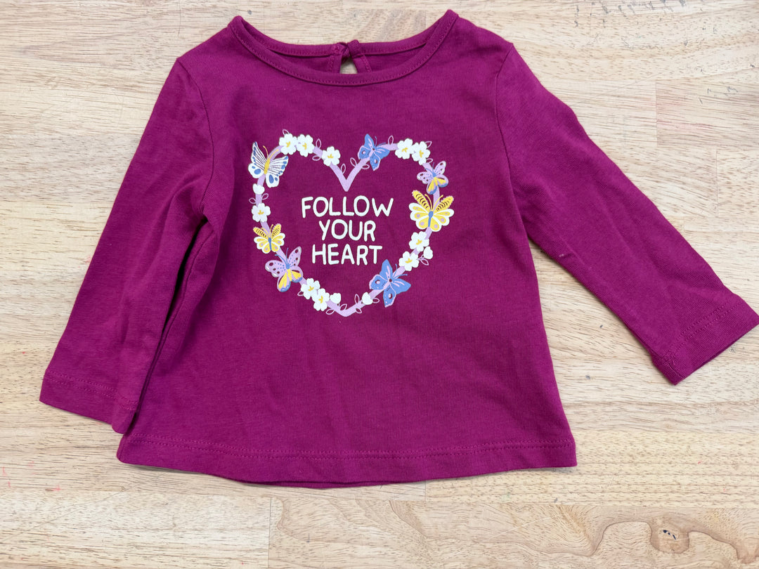 Joe Fresh Long Sleeve Shirt – 0–3M | Follow Your Heart