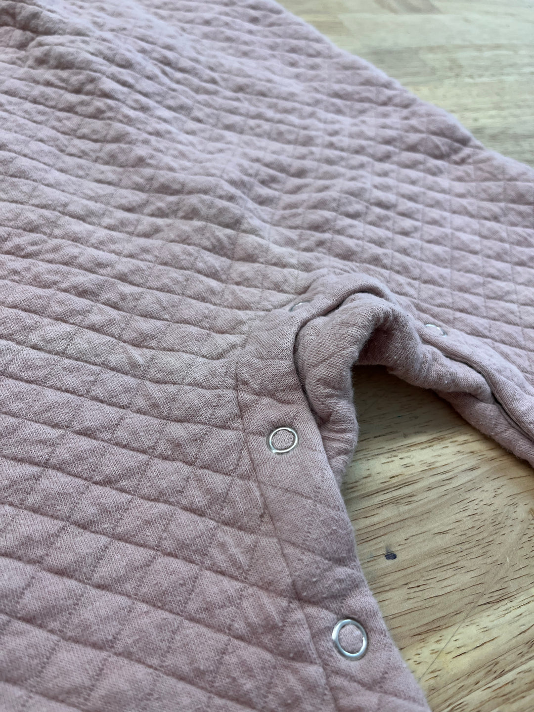 Pehr 6-12M Quilted Romper (Fair)