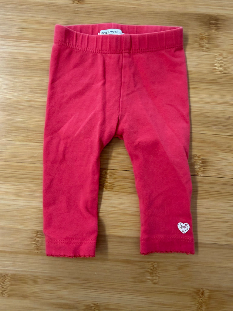 Noppies Leggings – 50 (Newborn) | Hot Pink