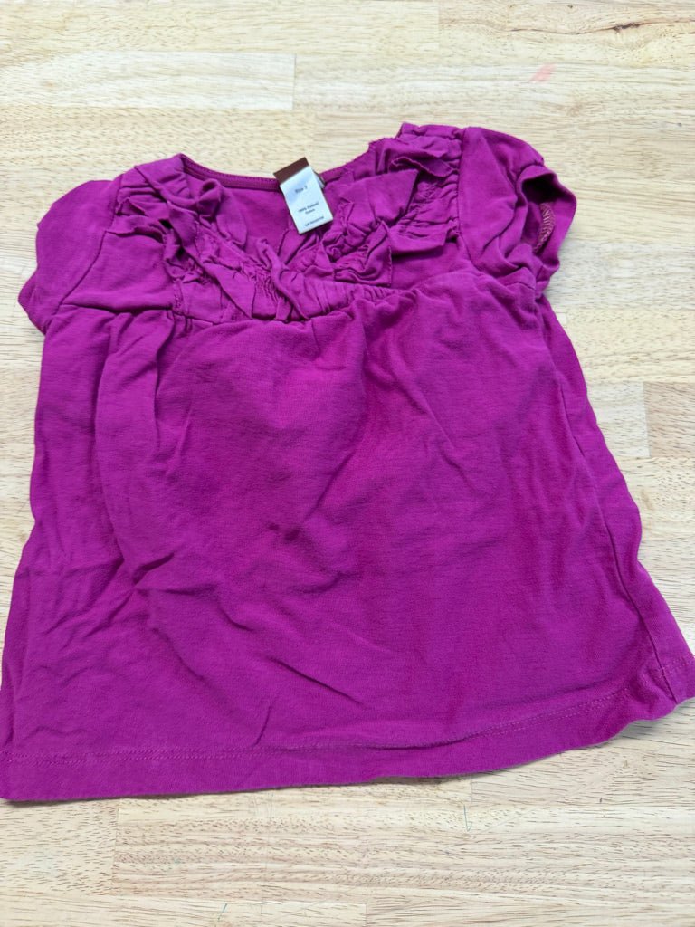 Tea Collection Fuchsia Top – 2 - Nest and Sprout-Consignment