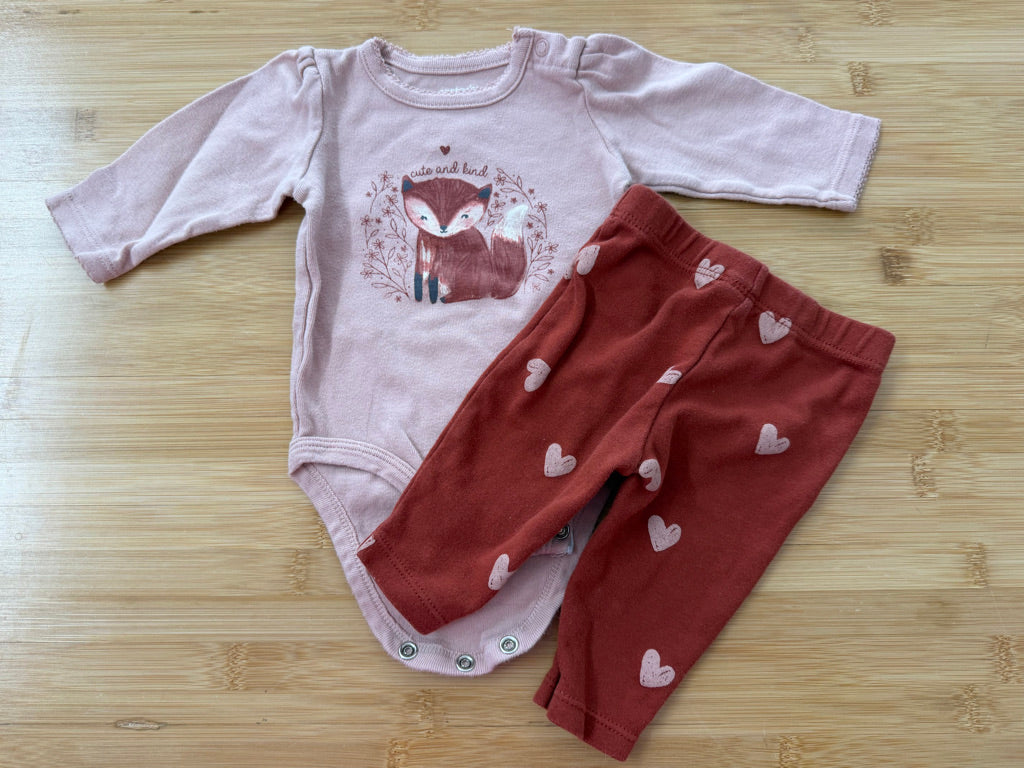Carter's Cute and Kind Bodysuit & Leggings – 3M