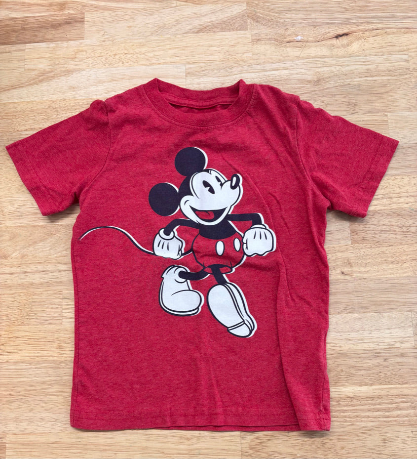Junior Mickey Mouse 4T Red Shirt (Great Condition)