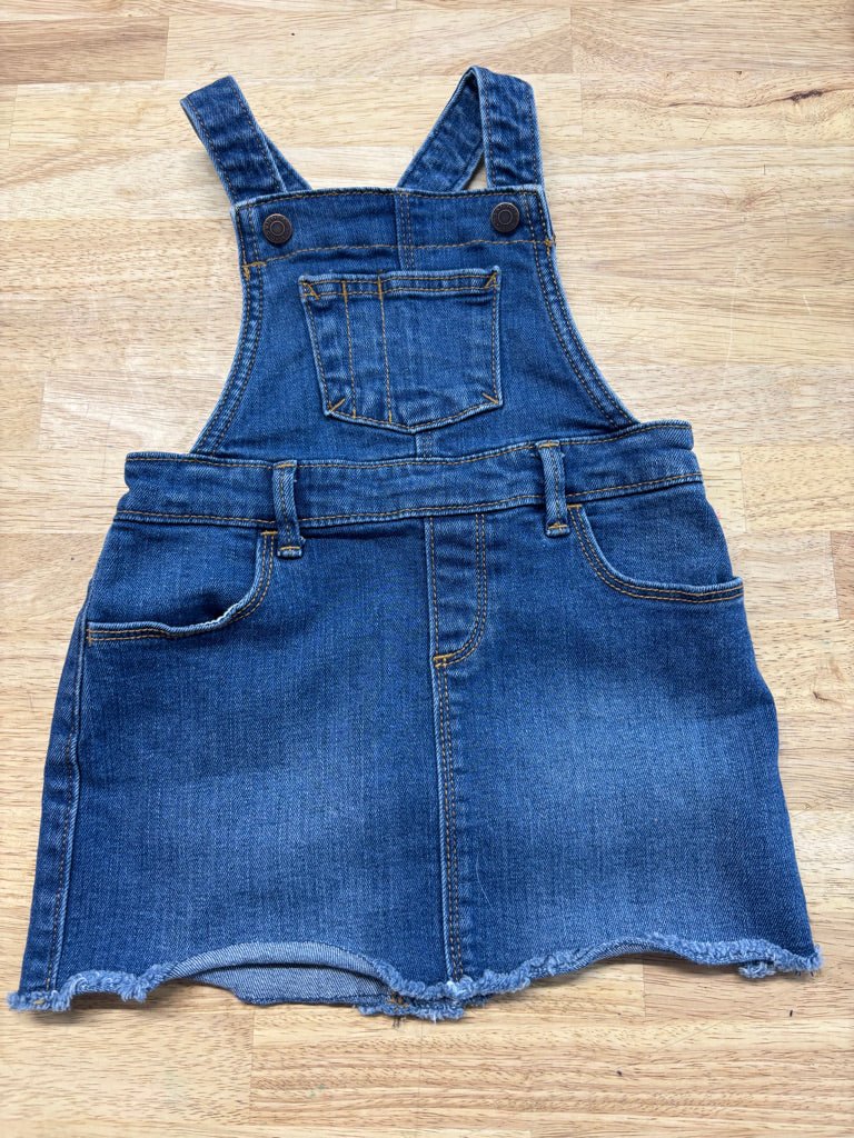 Old Navy Denim Jumper Medium Wash | Size 2T - Nest and Sprout - Consignment