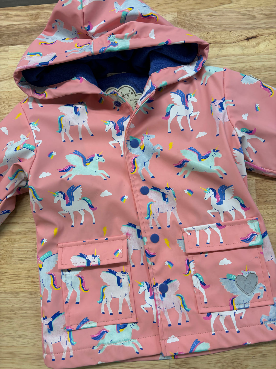 Hatley Rain Jacket Rainbow Unicorns | 3