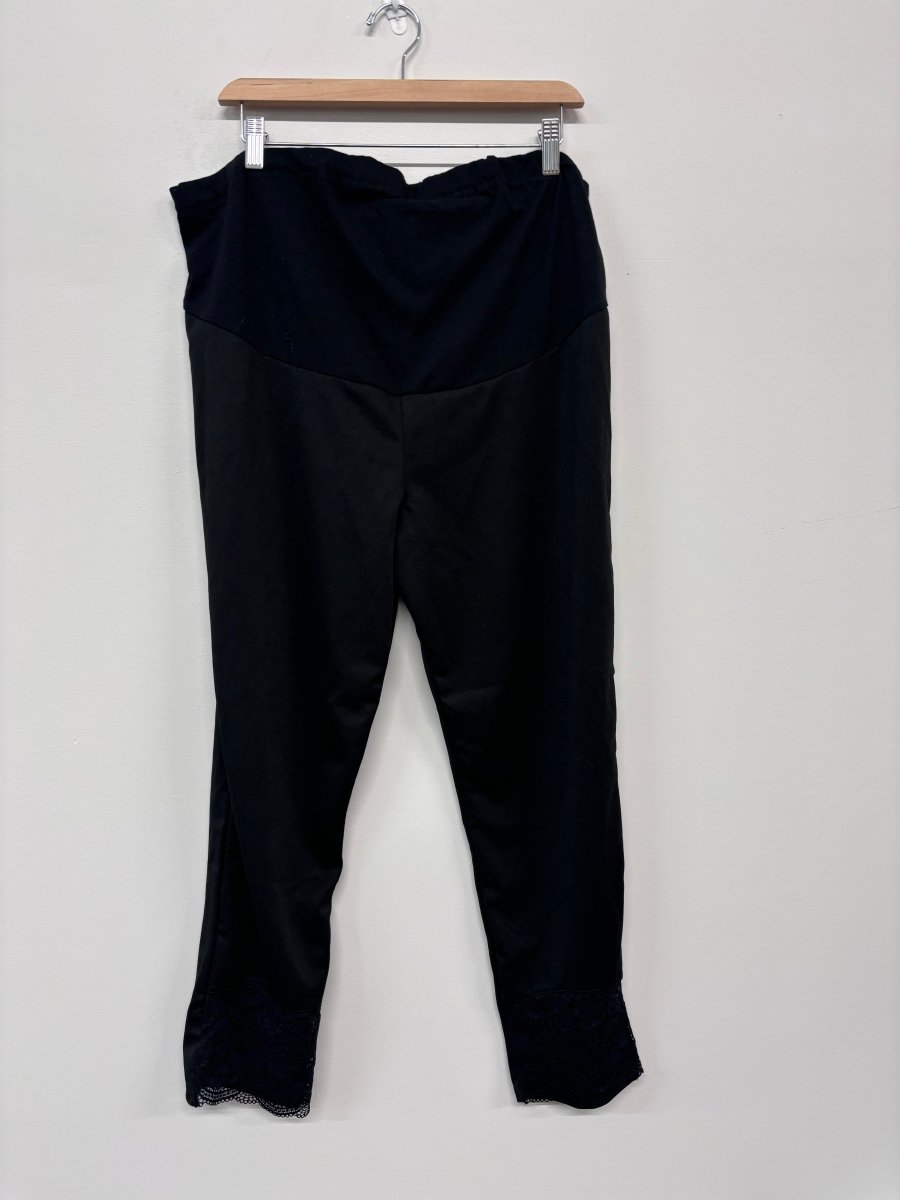 Shein XXL Pants, Black Maternity - Nest and Sprout - Consignment