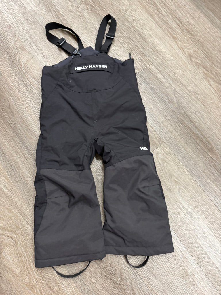 Helly Hansen Short Bib Snow Pants – EU 92 (2Y) | Black - Nest and Sprout-Consignment
