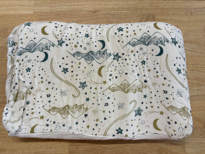 Nest Designs Toddler Pillow with Mountain Pillowcase