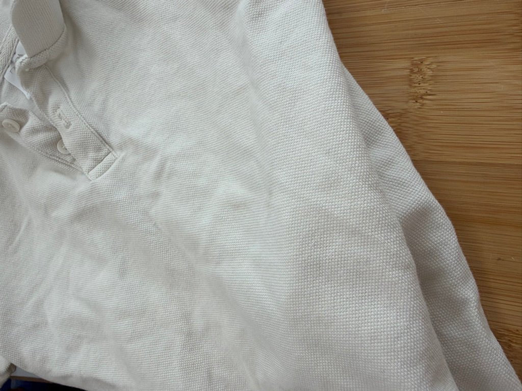 Zara Cream White Polo Shirt – 5Y play - Nest and Sprout-Consignment