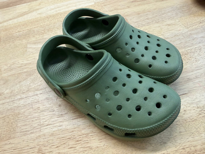 Green Croc-Style Shoes – Youth 2