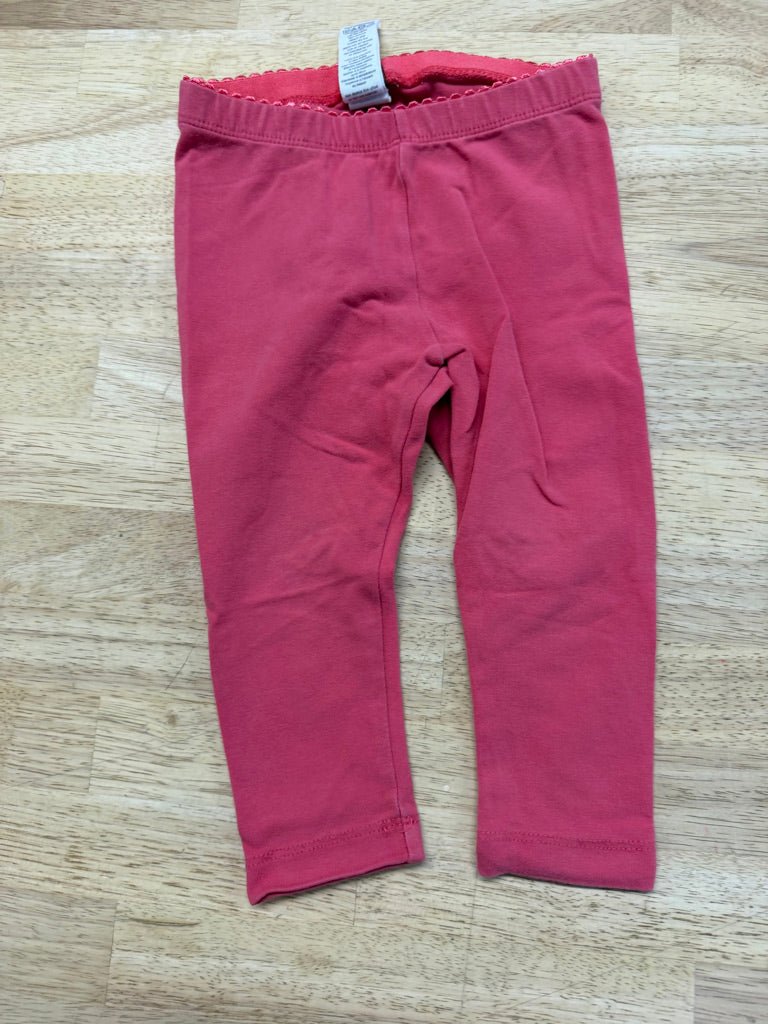 Tea Collection Salmon Pink Legging – 18–24M - Nest and Sprout-Consignment
