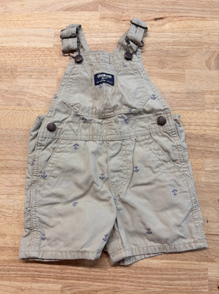 Oshkosh 12M Light Khaki Overalls