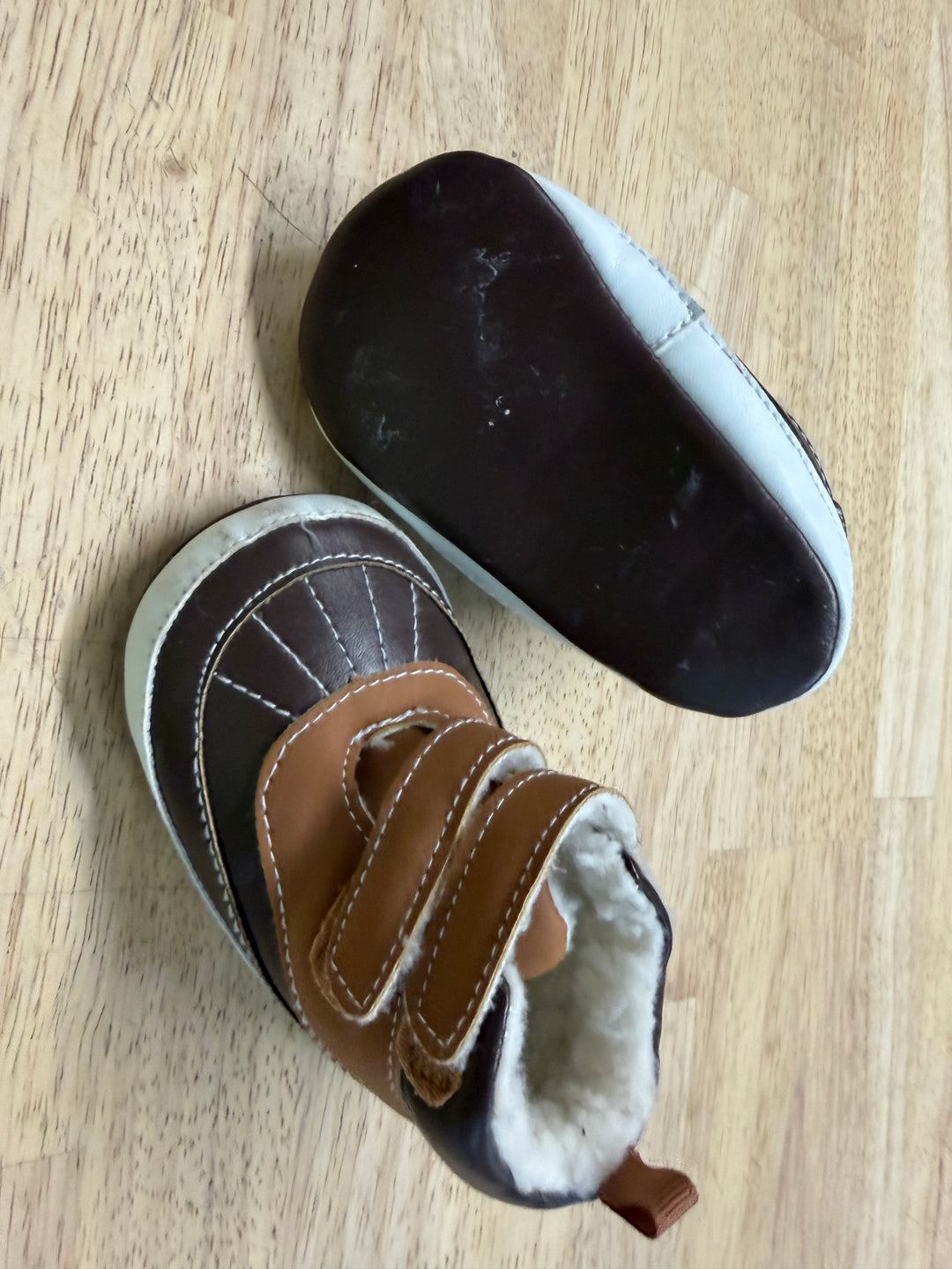 Beverly Hills Polo Club Sherpa Moccasin Bootie – 4 (EU 19) | Velcro