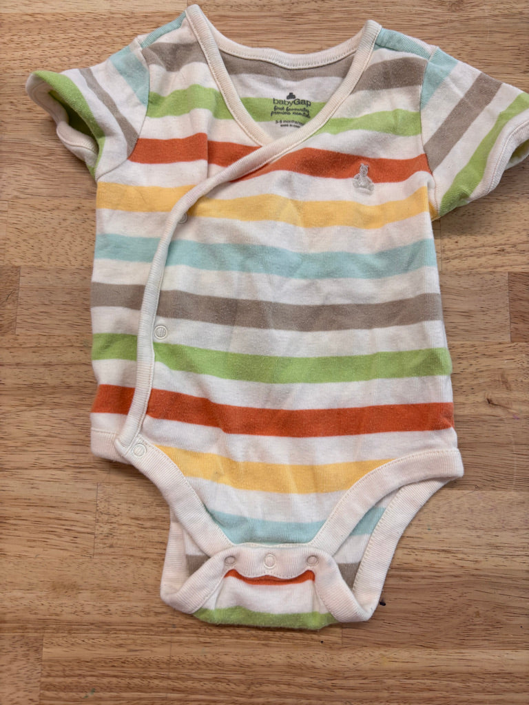 Gap 3-6 Month Striped Bodysuit