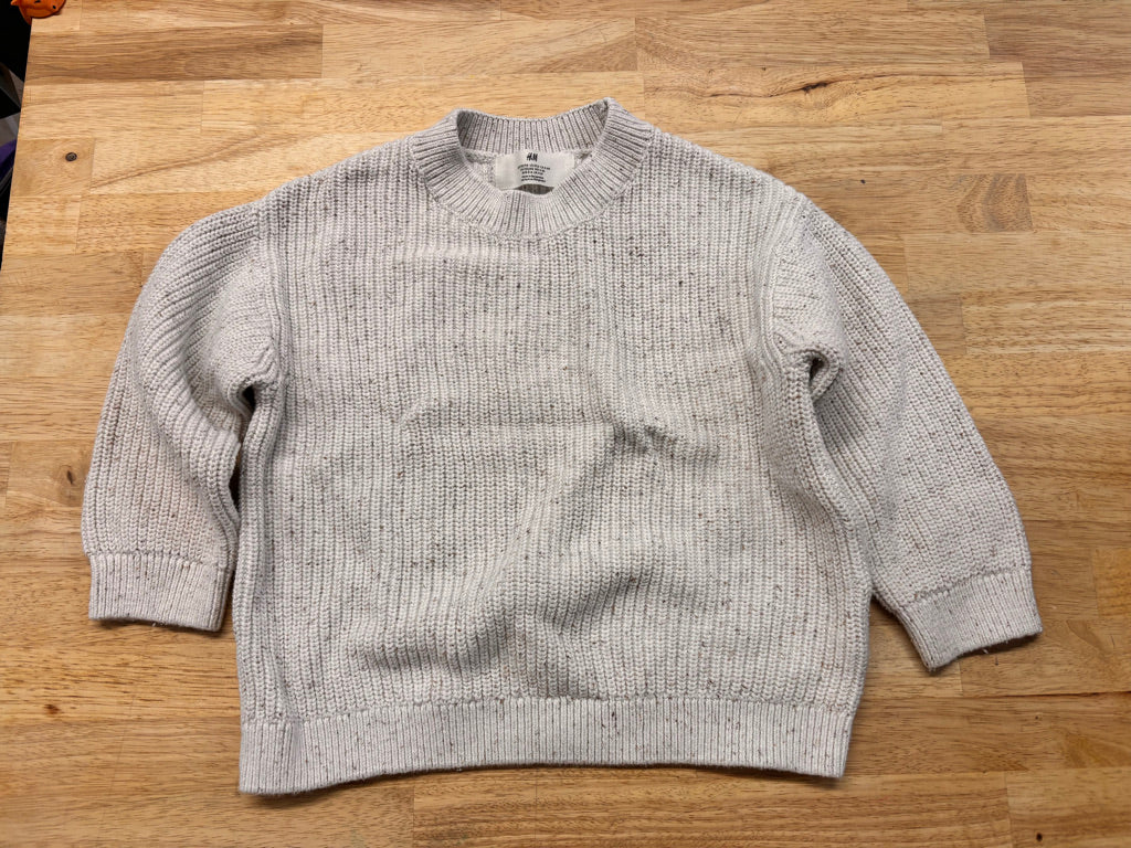 H&M Mock Neck Knit Sweater – 5–6Y