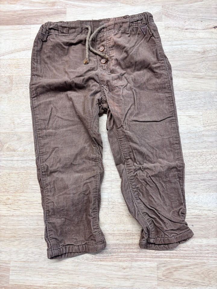 H&M Brown Corduroy Lined Pants – 18–24M