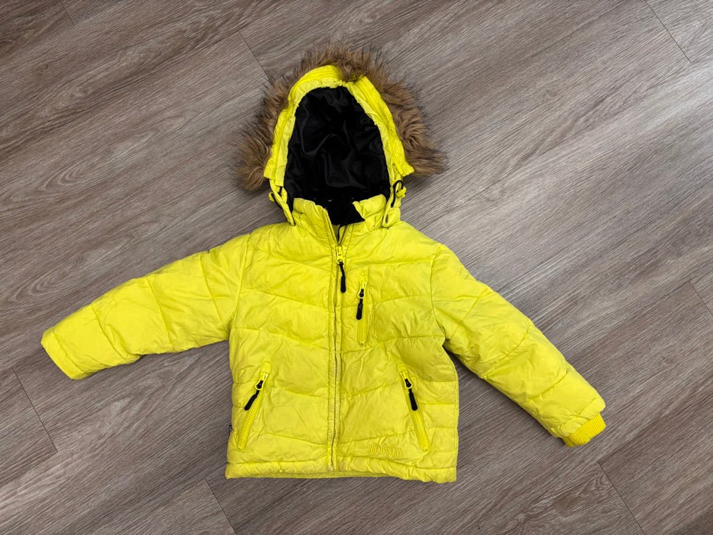 Skogstad Winter Jacket 2Y – Lime Green - Nest and Sprout-Consignment