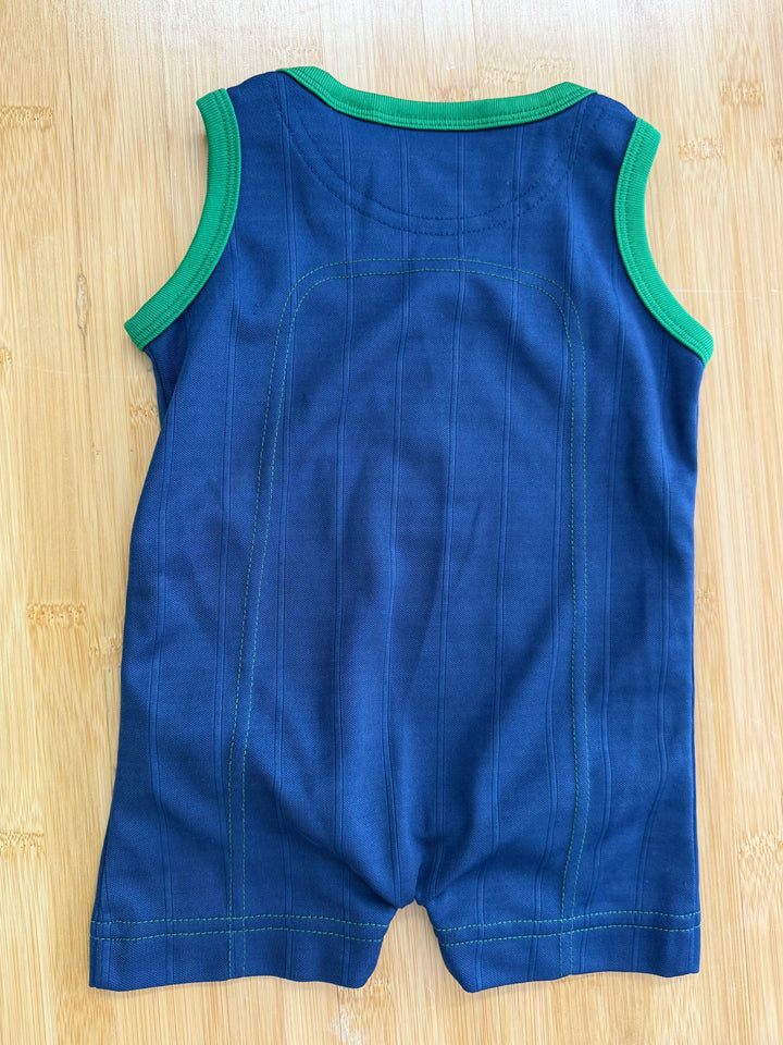 NHL Reebok Hockey Sleeveless Snap Romper – 3–6M