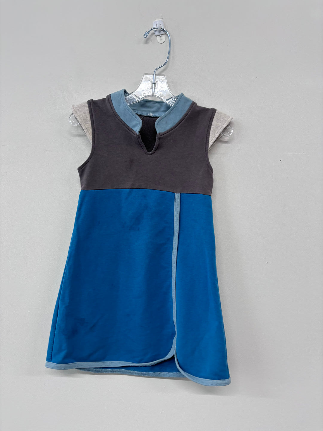 Peekaboo Beans Pixie Dress (Size 3, Teal) | Play