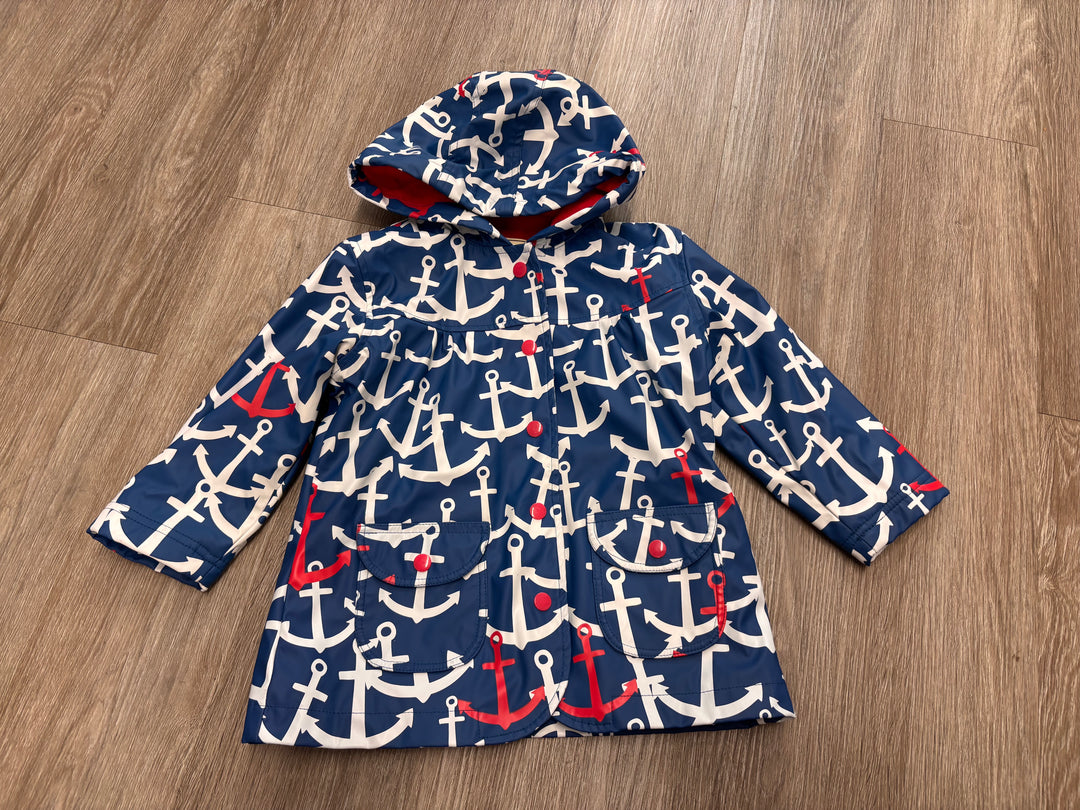Hatley Rain Jacket 3 – Red Anchors