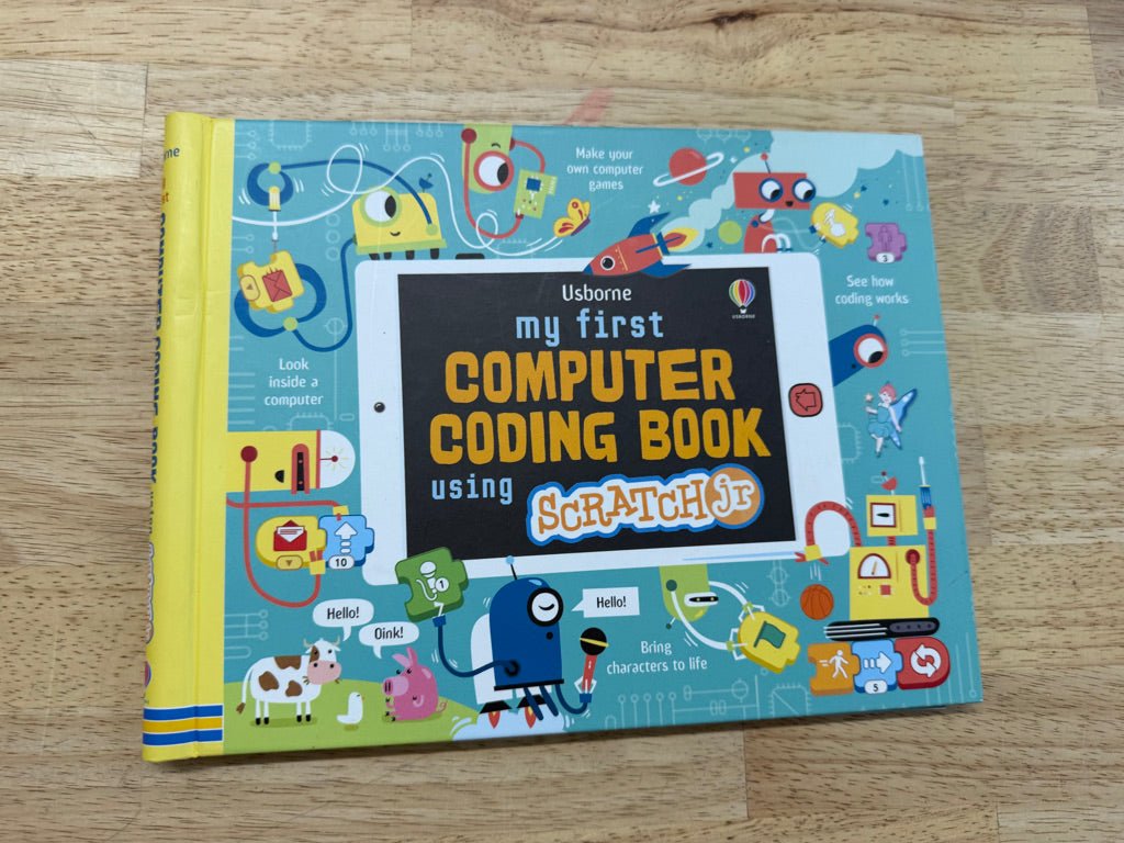 My First Computer Coding Book Using Scratch Junior – Softcover Book | Usborne - Nest and Sprout-Consignment