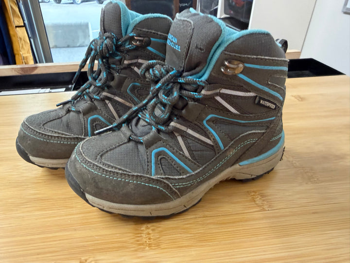 Mountain Warehouse Waterproof Ankle Boots – One Size | Grey & Light Blue
