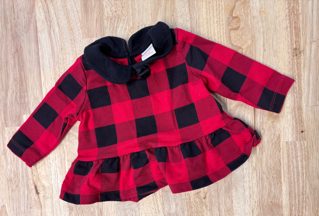 Joe Fresh Peplum Top – Size 3–6M